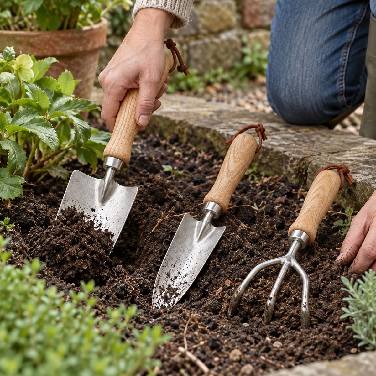 Garden Hand Tool Set