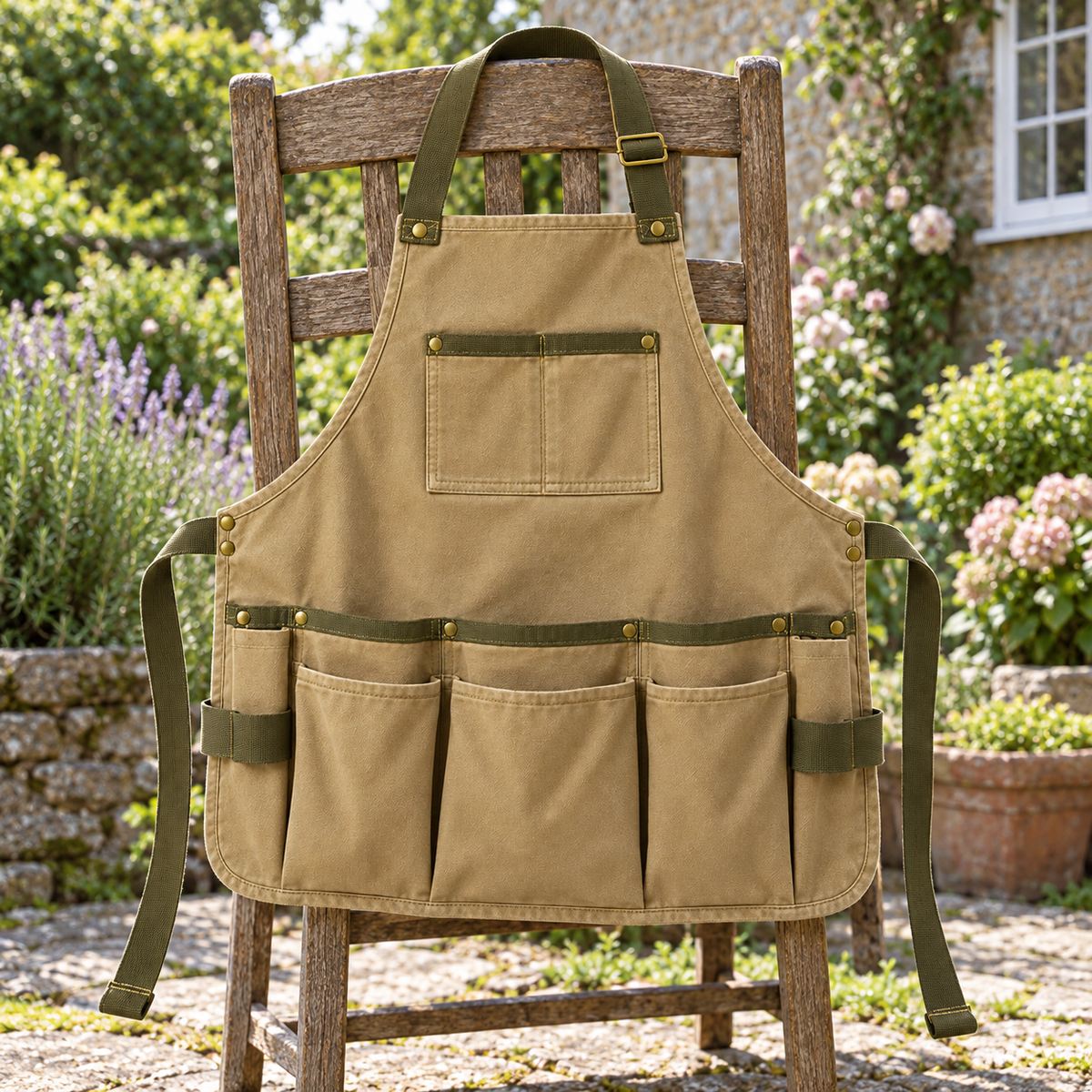 Canvas Garden Tool Apron