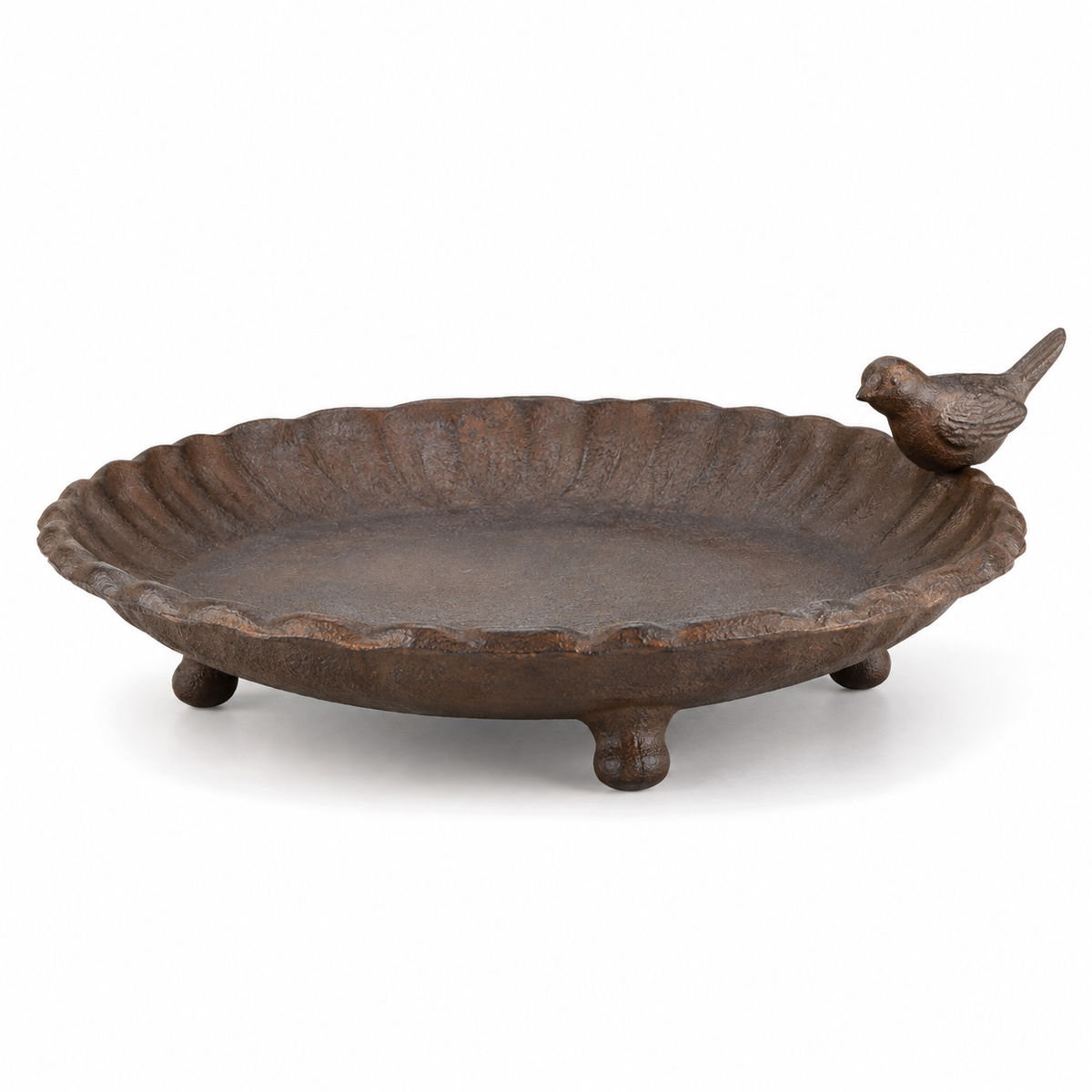 Cast Iron Bird Bath Bowl